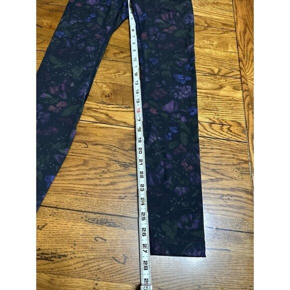 lululemon L71 Frozen Flourish Multi Wunder Under Crop LeggingFloral Print 4 - Picture 7 of 7